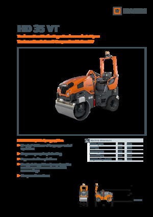 Kombihengerek Hamm HD 35 VT