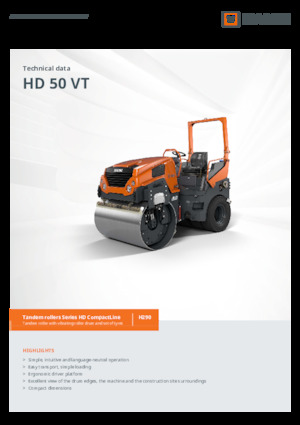 Kombihengerek Hamm HD 50 VT