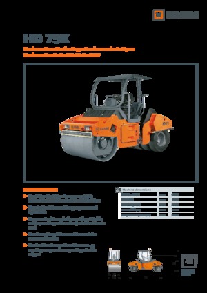 Kombihengerek Hamm HD 75 K
