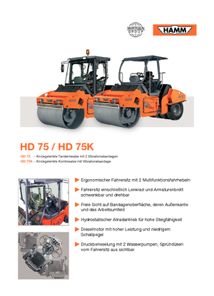 Kombihengerek Hamm HD 75 K
