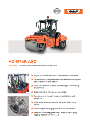 Kombihengerek Hamm HDO 75 K ASC