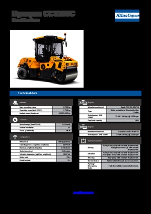 Kombihengerek Dynapac CC 3200 C