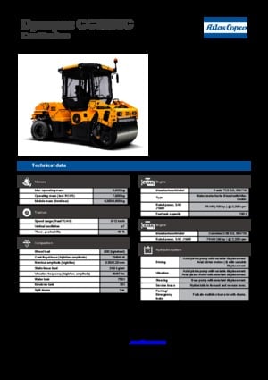 Kombihengerek Dynapac CC 3300 C 