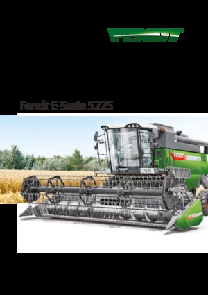 Kombájnok Fendt 5225 E Rice