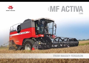 Kombájnok Massey Ferguson Activa 7340