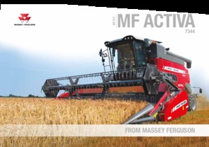Kombájnok Massey Ferguson Activa 7344