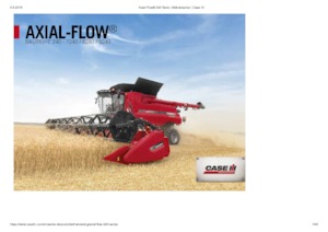 Kombájnok Case IH Axial Flow 9250