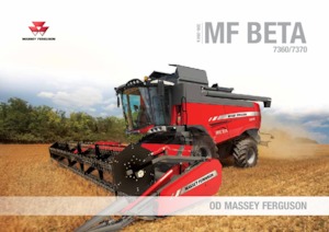 Kombájnok Massey Ferguson Beta 7370