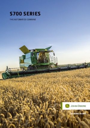 Kombájnok John Deere S780 HM