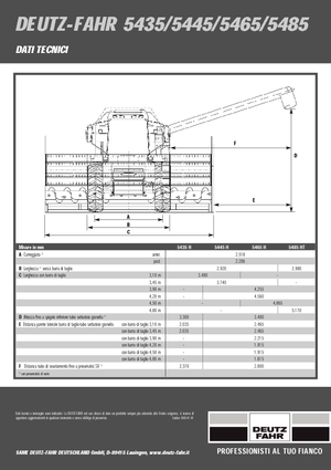 Kombájnok DEUTZ-FAHR 5445 H