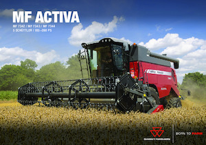 Kombájnok Massey Ferguson Activa 7344-MCS