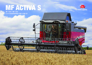 Kombájnok Massey Ferguson Activa S 7347