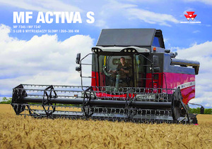 Kombájnok Massey Ferguson Activa S 7347