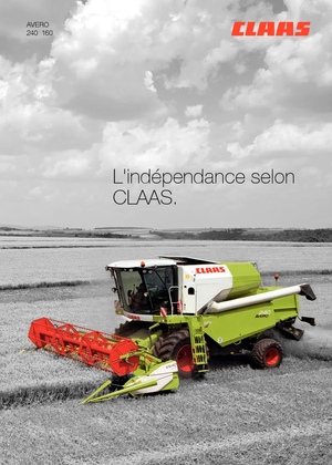 Kombájnok Claas Avero 160