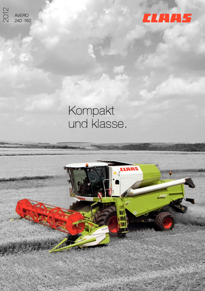 Kombájnok Claas Avero 160