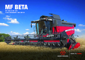 Kombájnok Massey Ferguson Beta 7370