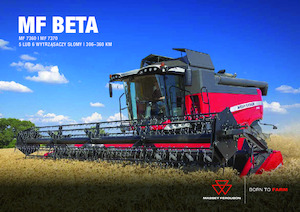 Kombájnok Massey Ferguson Beta 7370
