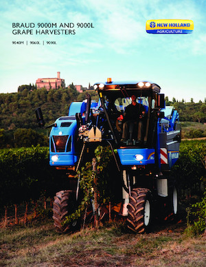 Kombájnok New Holland Braud 9040M