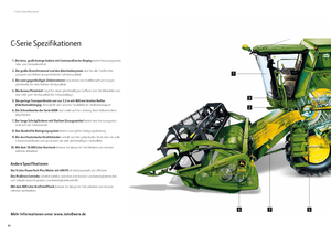 Kombájnok John Deere C 670