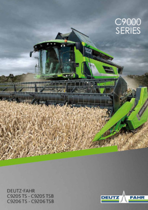 Kombájnok DEUTZ-FAHR C 9206 TSB