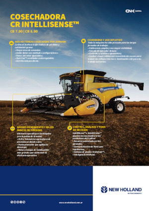 Kombájnok New Holland CR 7.90 INTELLISENSE™
