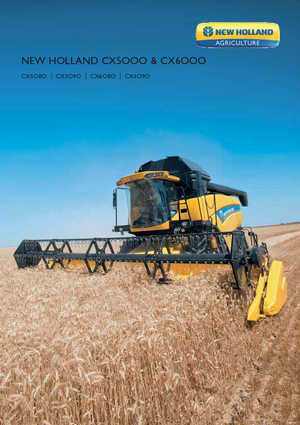 Kombájnok New Holland CX 5090 Laterale