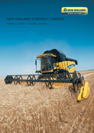 Kombájnok New Holland CX 5090 Laterale