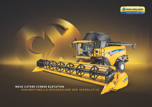 Kombájnok New Holland CX 8070 Elevation