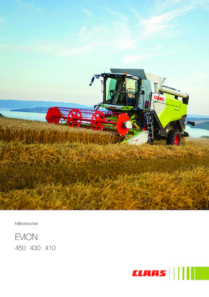 Kombájnok Claas Evion 450 Classic   