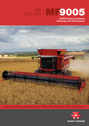 Kombájnok Massey Ferguson Fortia 9695