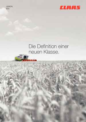 Kombájnok Claas Lexion 600 Terra-Trac
