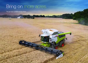 Kombájnok Claas Lexion 8600 Terra Trac 