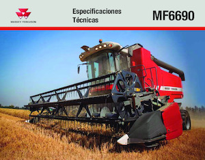 Kombájnok Massey Ferguson MF 6690
