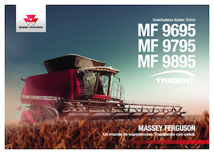 Kombájnok Massey Ferguson MF 9895