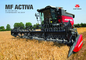 Kombájnok Massey Ferguson MF Activa 7344 
