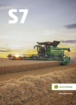 Kombájnok John Deere S7 850  