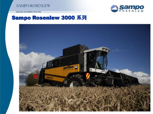 Kombájnok Sampo Rosenlew SR 3085 Superior