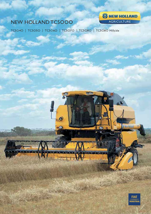 Kombájnok New Holland TC 5070 SCR