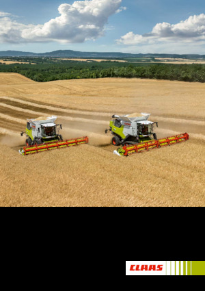 Kombájnok Claas Trion 720 Terra Trac