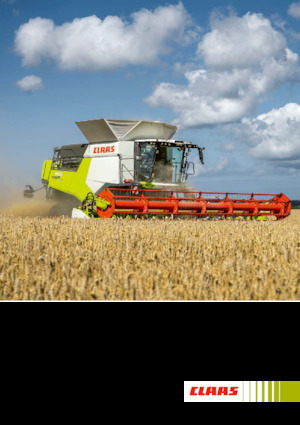 Kombájnok Claas Trion 760 Terra Trac   
