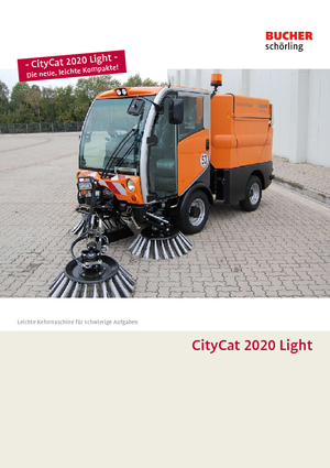 Kompakt seprógépek Bucher-Schörling CityCat 2020 XL