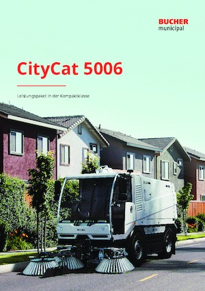 Kompakt seprógépek Bucher-Schörling CityCat 5006