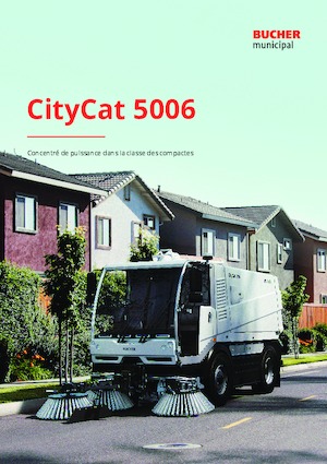 Kompakt seprógépek Bucher-Schörling CityCat 5006