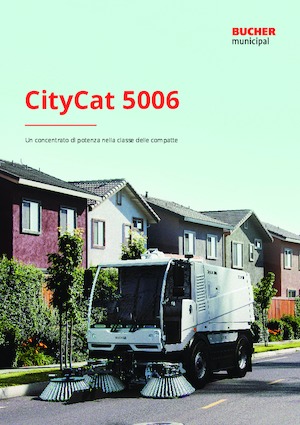Kompakt seprógépek Bucher-Schörling CityCat 5006