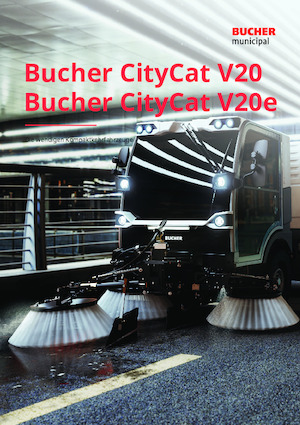 Kompakt seprógépek Bucher-Schörling CityCat V20