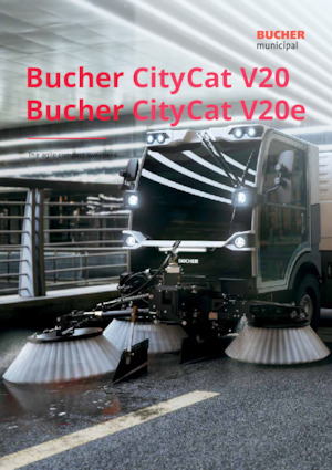 Kompakt seprógépek Bucher-Schörling CityCat V20