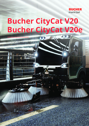 Kompakt seprógépek Bucher-Schörling CityCat V20