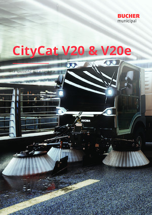 Kompakt seprógépek Bucher-Schörling CityCat V20
