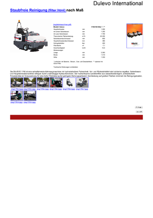 Kompakt seprógépek Dulevo Dulevo 1750/100 Elite EH
