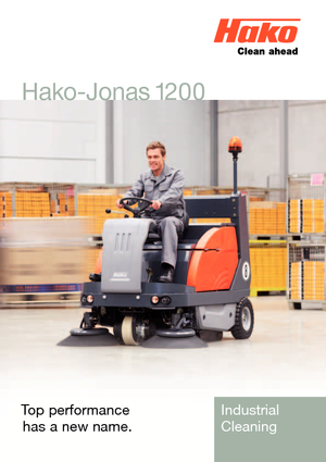 Kompakt seprógépek Hako Jonas 1200 V